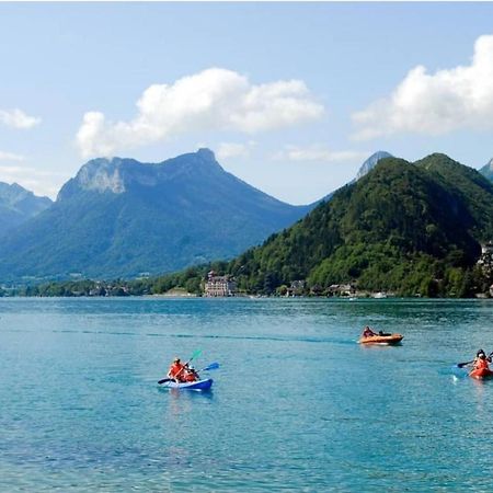 Lac Annecy Plage Privee, Duplex Baie Des Voiles Duingt Eksteriør bilde