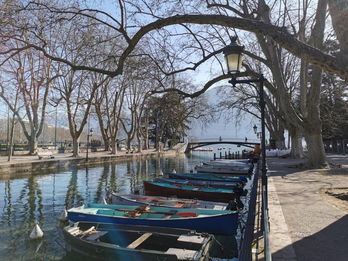 Lac Annecy Plage Privee, Duplex Baie Des Voiles Duingt Eksteriør bilde
