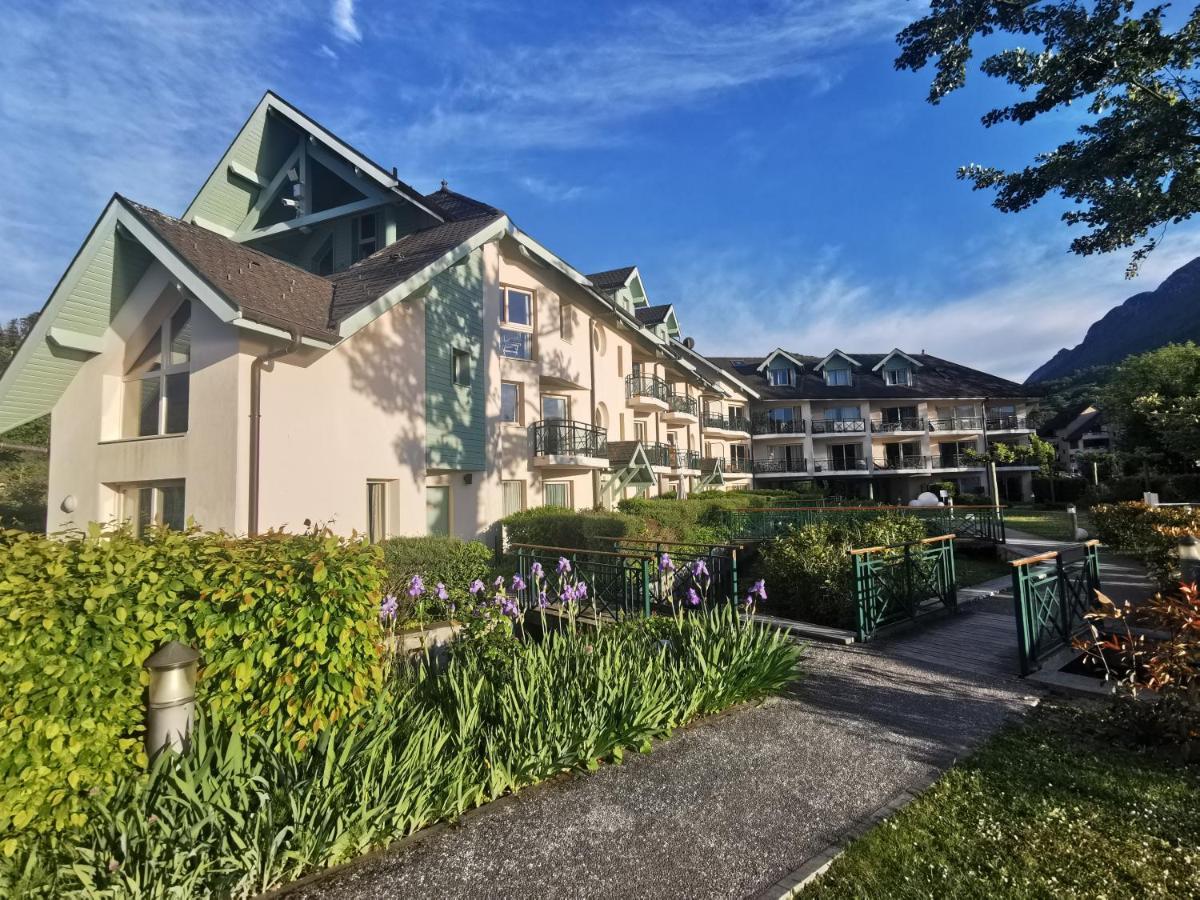 Lac Annecy Plage Privee, Duplex Baie Des Voiles Duingt Eksteriør bilde