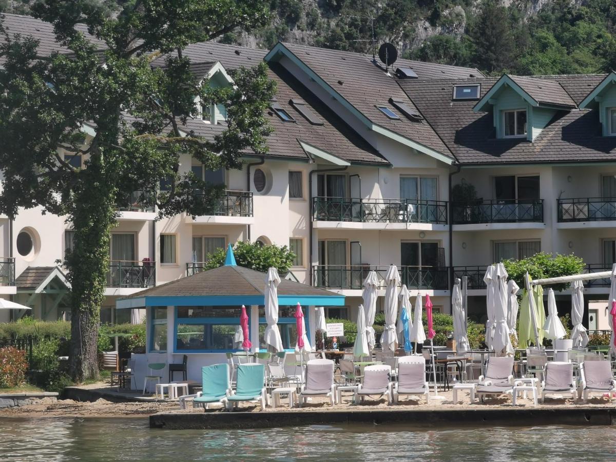 Lac Annecy Plage Privee, Duplex Baie Des Voiles Duingt Eksteriør bilde