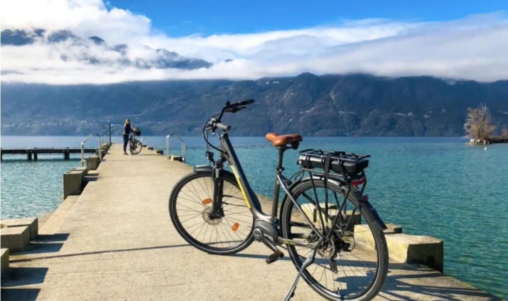 Lac Annecy Plage Privee, Duplex Baie Des Voiles Duingt Eksteriør bilde