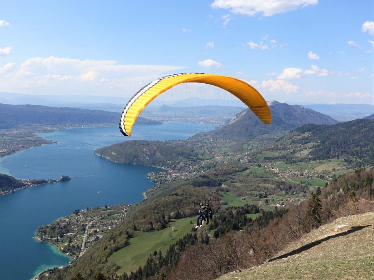 Lac Annecy Plage Privee, Duplex Baie Des Voiles Duingt Eksteriør bilde