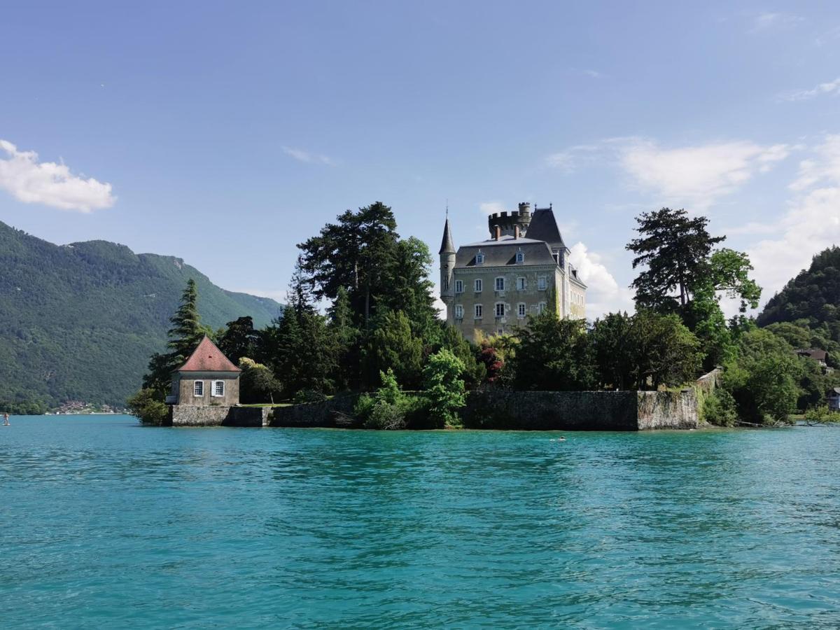 Lac Annecy Plage Privee, Duplex Baie Des Voiles Duingt Eksteriør bilde